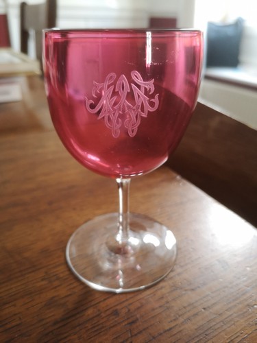 Antique victorian cranberry - victorian,
