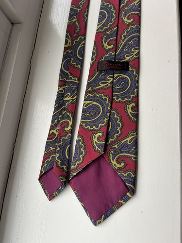 Charvet tie 100 silk - charvet,