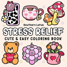 Stress Relief Coloring Book