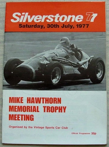 Silverstone jul 1977 vscc - silverstone,
