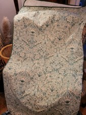 William Morris Vintage Table Saver or bed topper * Free uk mainland postage 