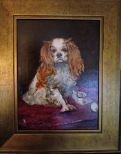 King Charles Spaniel (After Manet)