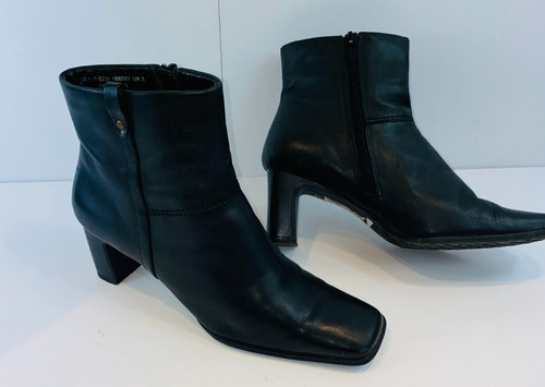 Barratts women black leather - barratts,