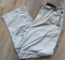 Rohan Men’s Zip Off Walking Trousers Beige Size Medium Excellent Condition