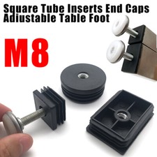 M8 Square Tube Inserts End