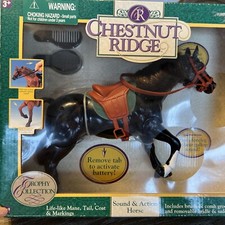 Chestnut Ridge Trophy collection toy Horse Vintage Sound and action, NIB*