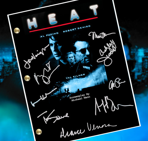 Heat movie autographed - heat,