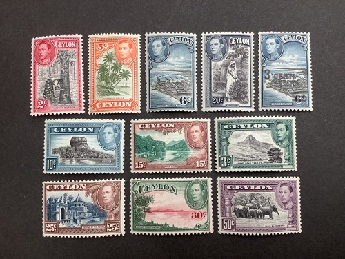 Ceylon 1938 george - 1938-49., vi.