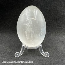 Selenite Crystal Egg Natural