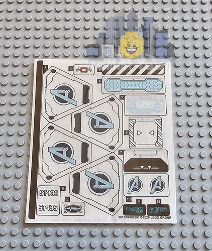 Lego super heroes sticker - super,
