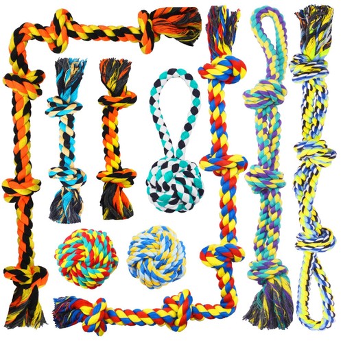 Pack large dog rope toys - rope,