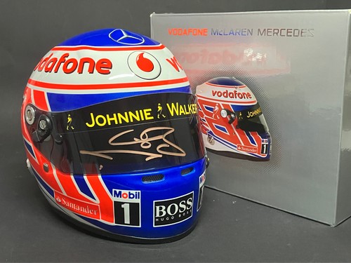 Jenson button signed - button,