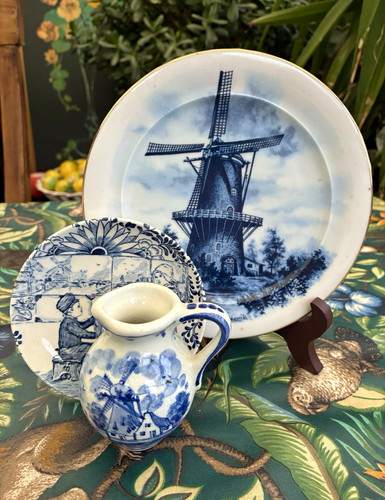 Delft blue white boch - blue,