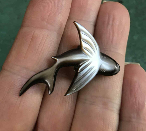 Rare vintage iridescent pearly - rare,