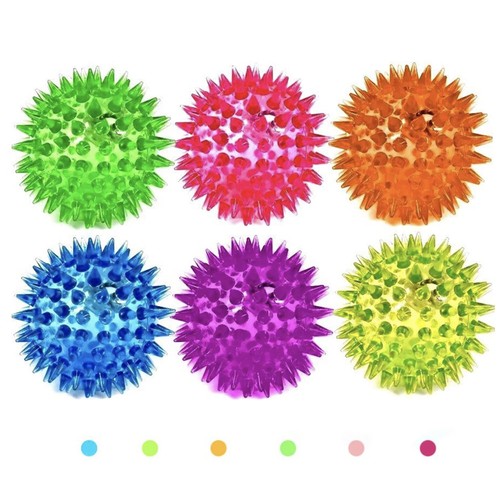 Spiky 5cm led flashing - 6.5cm,