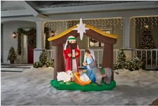 6 ft. LED Nativity Scene
