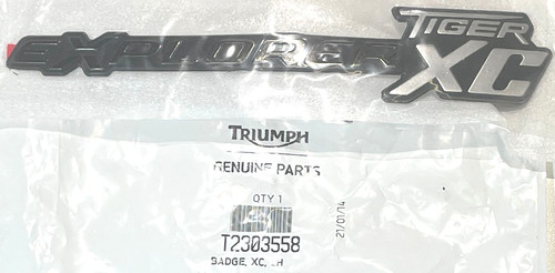 Emblem left triumph tiger - left,