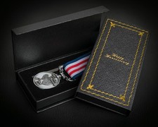 On Our 17th WEDDING ANNIVERSARY Long Service/Bravery Medal in Gift Box. Present