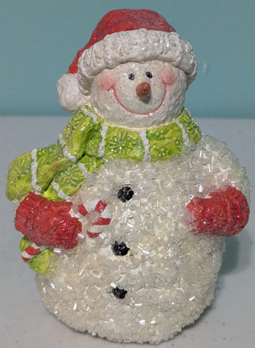 Snowman figurine tall - figurine,