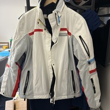 Schoffel Gore Tex Ski  Snowboarding Jacket Size GB20/L White Grey Red Blue