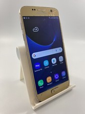 Samsung Galaxy S7 Gold Unlocked 32GB 32GB 5.1" 12MP Android Smartphone Cracked