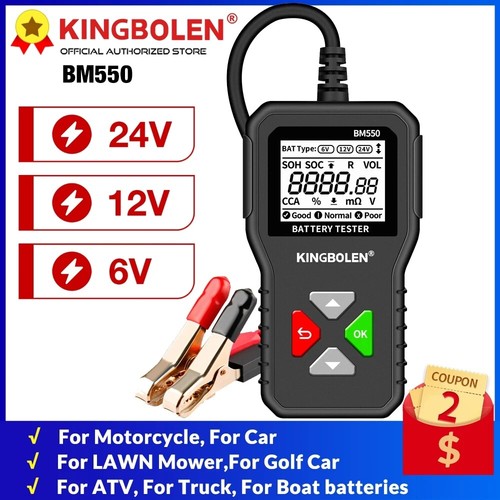 Bm550 car battery tester - battery,