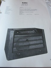 Wiring Diagram Radio Saba 348
