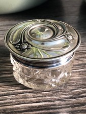 Sterling silver topped cut - topped,