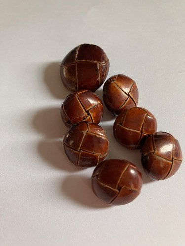 Vintage brown leather football - vintage,
