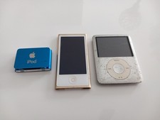 Job Lot 3 x Apple iPods for Repair Parts Nano & Shuffle untested sold as spares