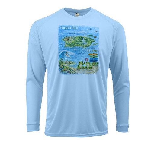 Map puerto rico fishing - rico,