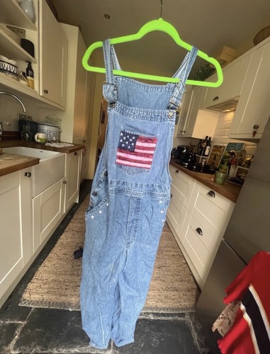 American flag dungarees - flag,