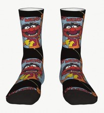 Stay Weird Animal from the Muppets Character Novelty Socks L One Size Unisex