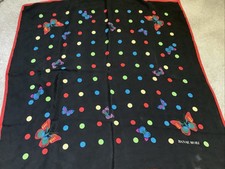 Hanae Mori Silk Butterfly
