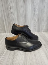 Alfred Sargent Black Leather