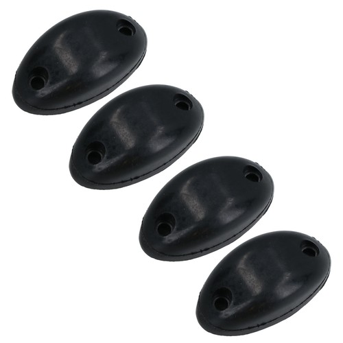 23mm stand off oval rubber - off,