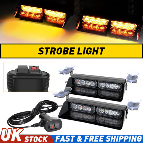 Led amber recovery strobe - 16,