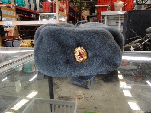 Soviet ushanka winter hat - soviet,