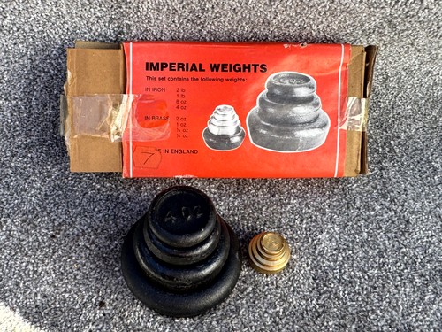 Vintage imperial weights - imperial,