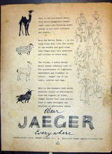 Old Print Jaeger House Eagle