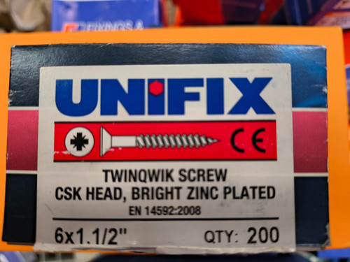 Unifix wood screws - unifix, 12