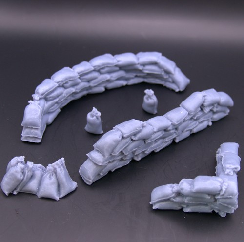 Wwii resin sandbag - 1/35,
