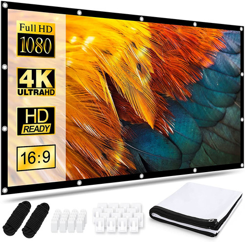 Projector screen 120 inch - projector,