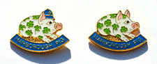 HARBOROUGH POLICE PIG Tie/Lapel Pin badges - Leicestershire Police