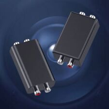 Ground Loop Noise Isolator Hum Eliminator Denoiser RCA AUX Jack for Audio PC