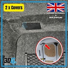 Black Transit Custom Van Rear Interior Light Trim Covers Camper Conversion