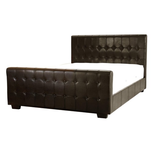 Dakar leather bed - bed, or