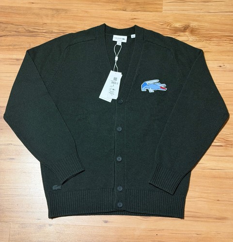 Lacoste men green wool - men's,