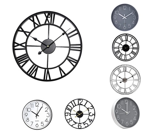 Large roman numerals skeleton - large,