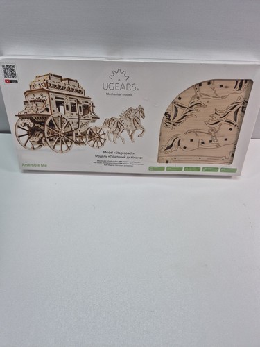 Ugears model stagecoach wooden - model,